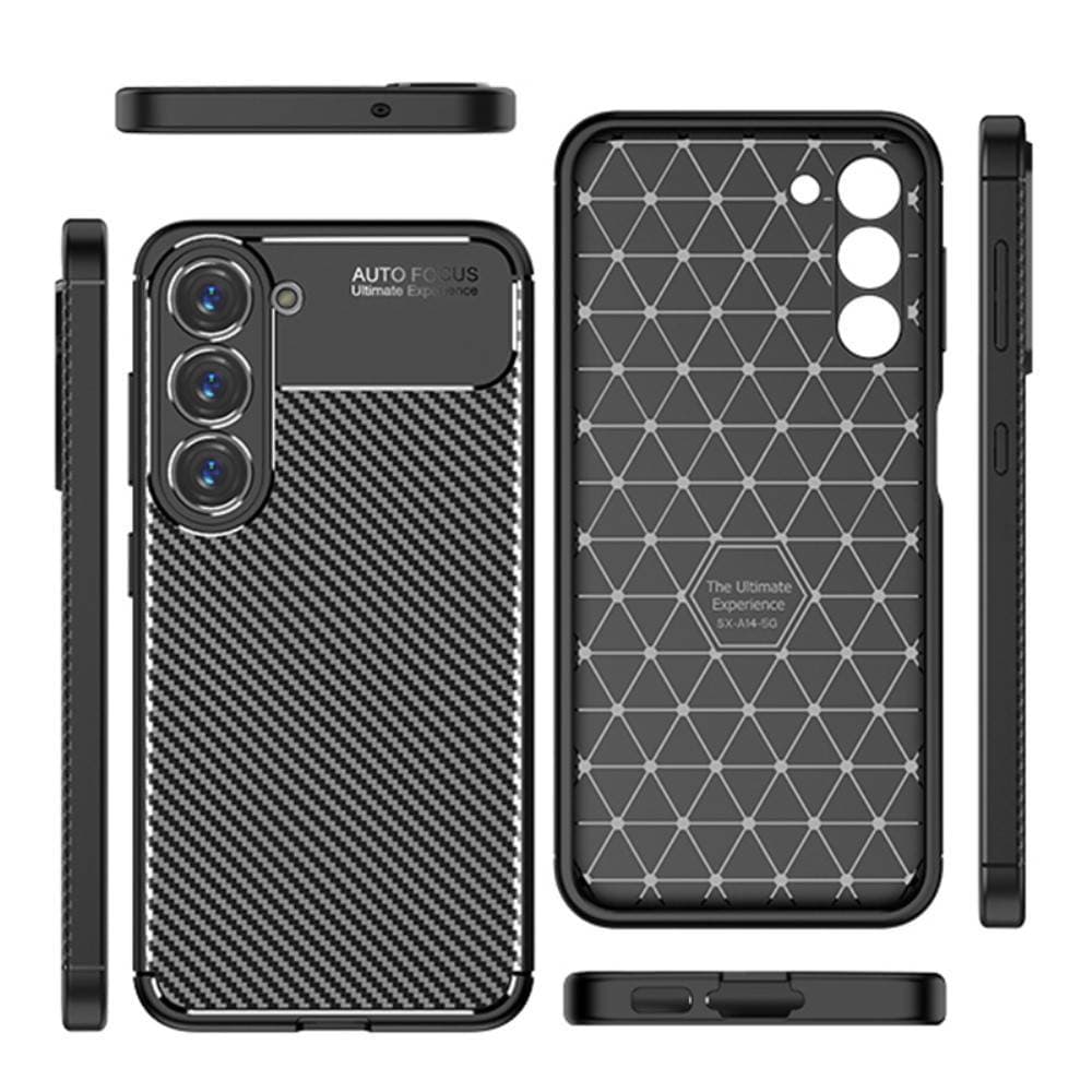 

Etui SAMSUNG GALAXY S23 Pancerne Shockproof Nexeri Carbon Fiber czarne