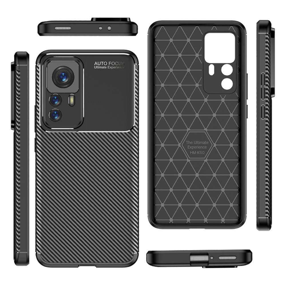 

Etui XIAOMI 12T / 12T PRO Pancerne Shockproof Nexeri Carbon Fiber czarne