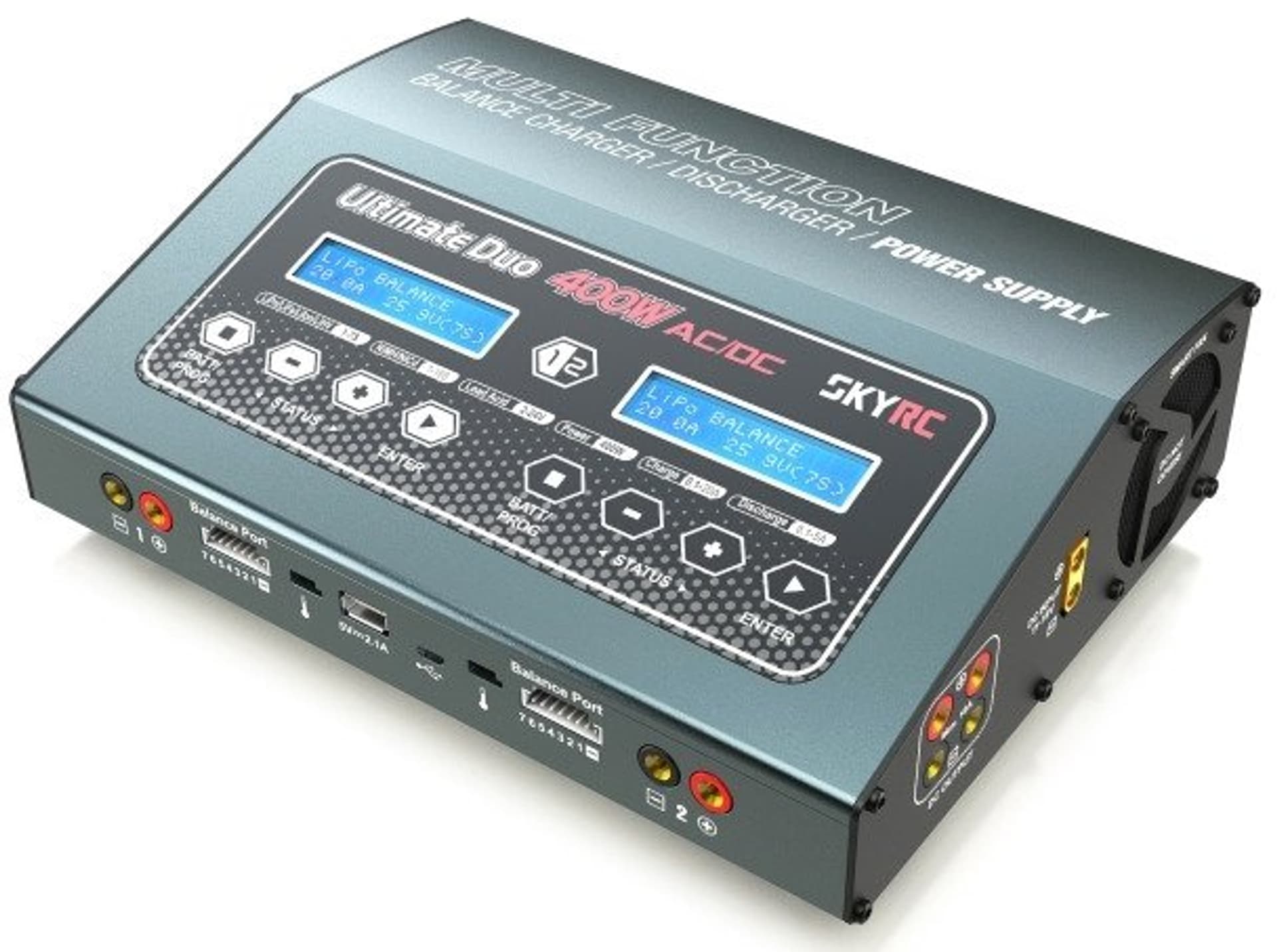 

Ładowarka SkyRC Ultimate Duo D400 AC/DC