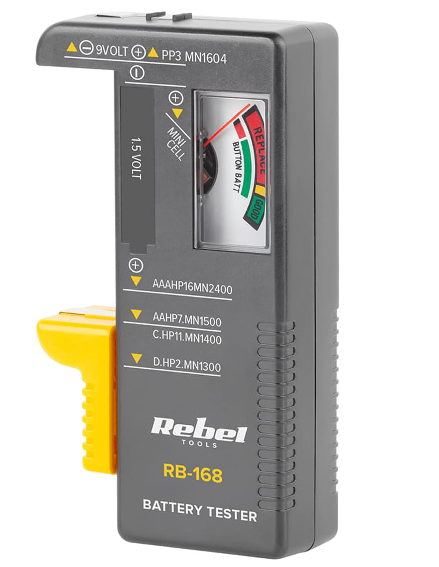 Tester baterii Rebel Tools RB-168 woltomierz