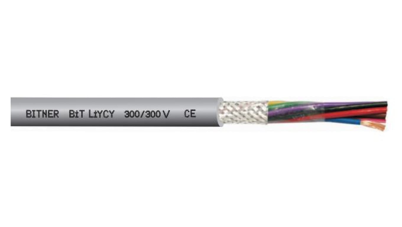 

Przewód sterowniczy BiT LiYCY 7x1,5 300/300V S30662 /bębnowy/