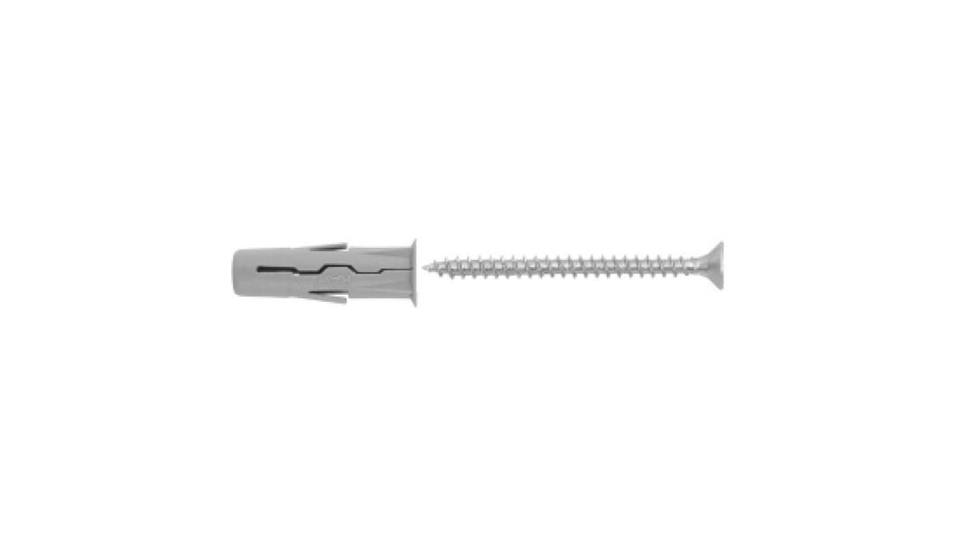 

Kołek uniwersalny 10x36 z wkrętem 5x40 UNO-10+540 /100szt./