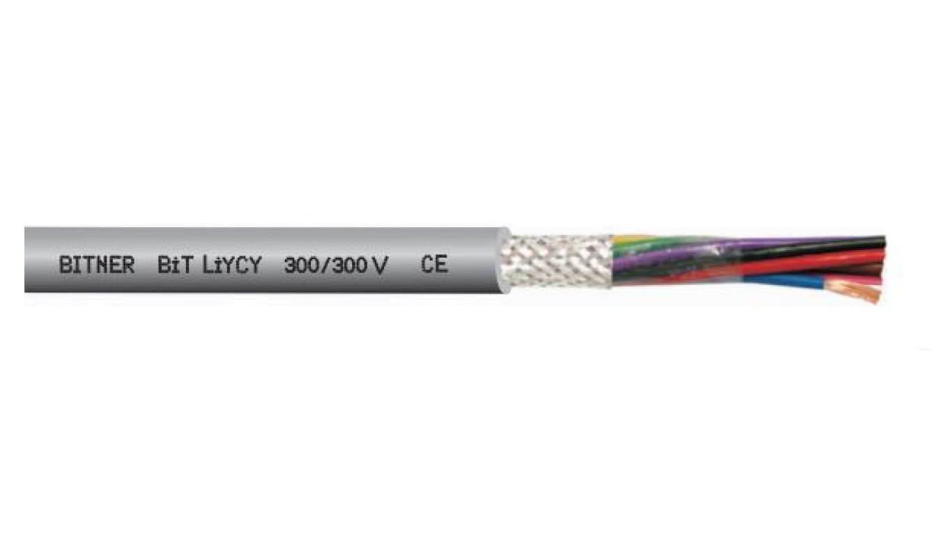 

Przewód sterowniczy BiT LiYCY 8x1 300/300V S30643 /bębnowy/