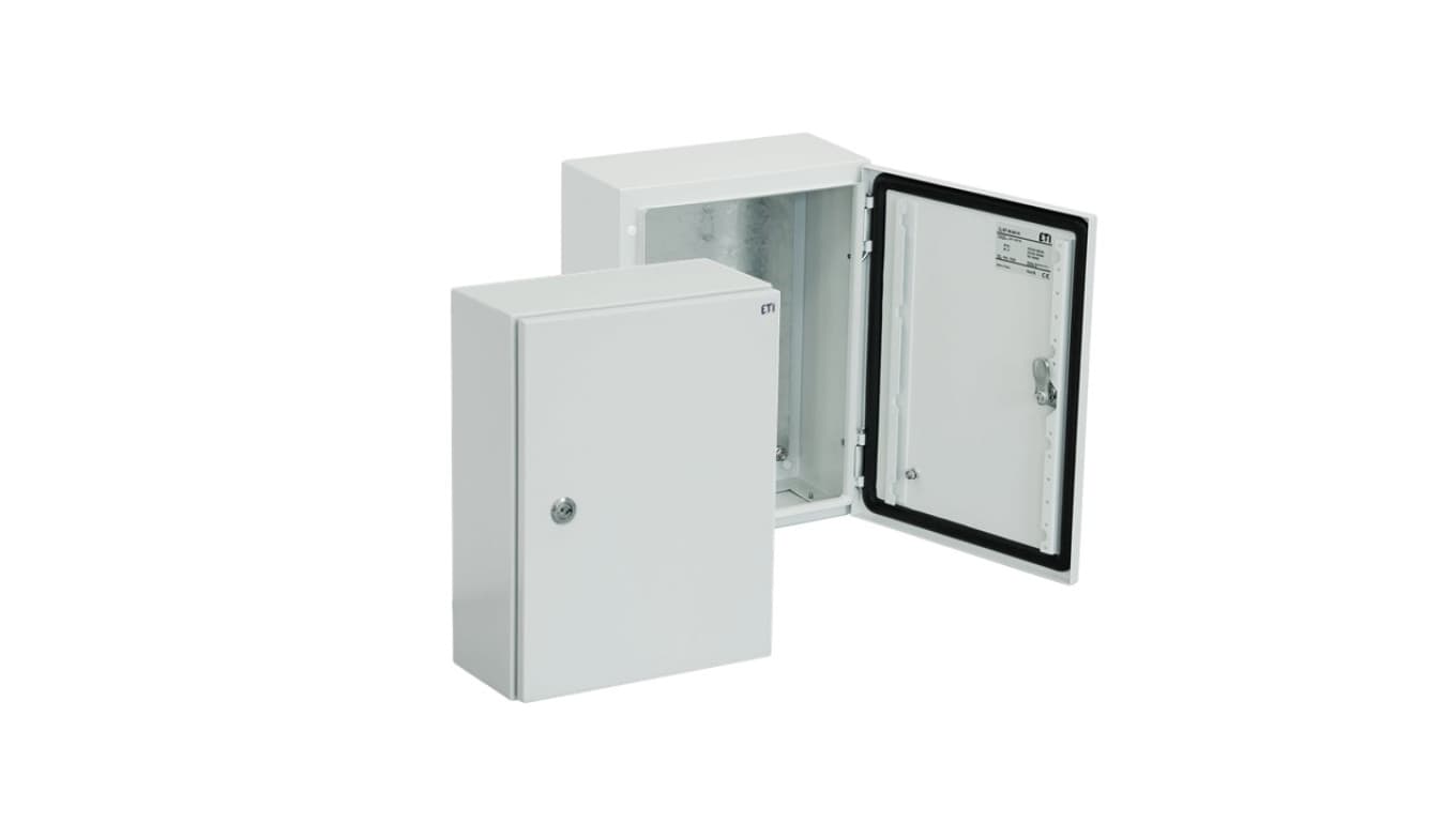 

Obudowa metalowa 400x300x150mm IP66 z płytą ETIBOX GT 40-30-15 001102105