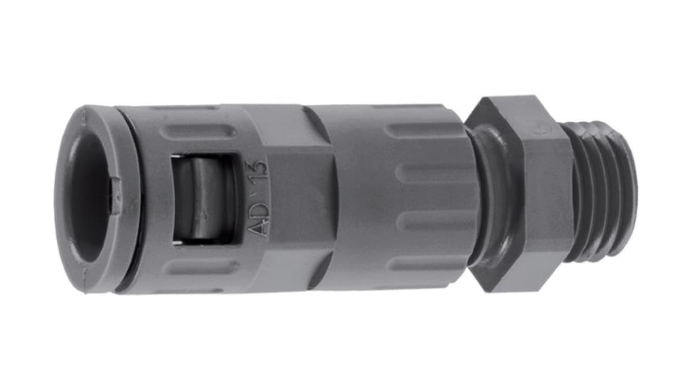 

Dławnica do węża osłonowego M16 IP68 SILVYN KLICK-GPZ-M 16x1,5 szara 55500810