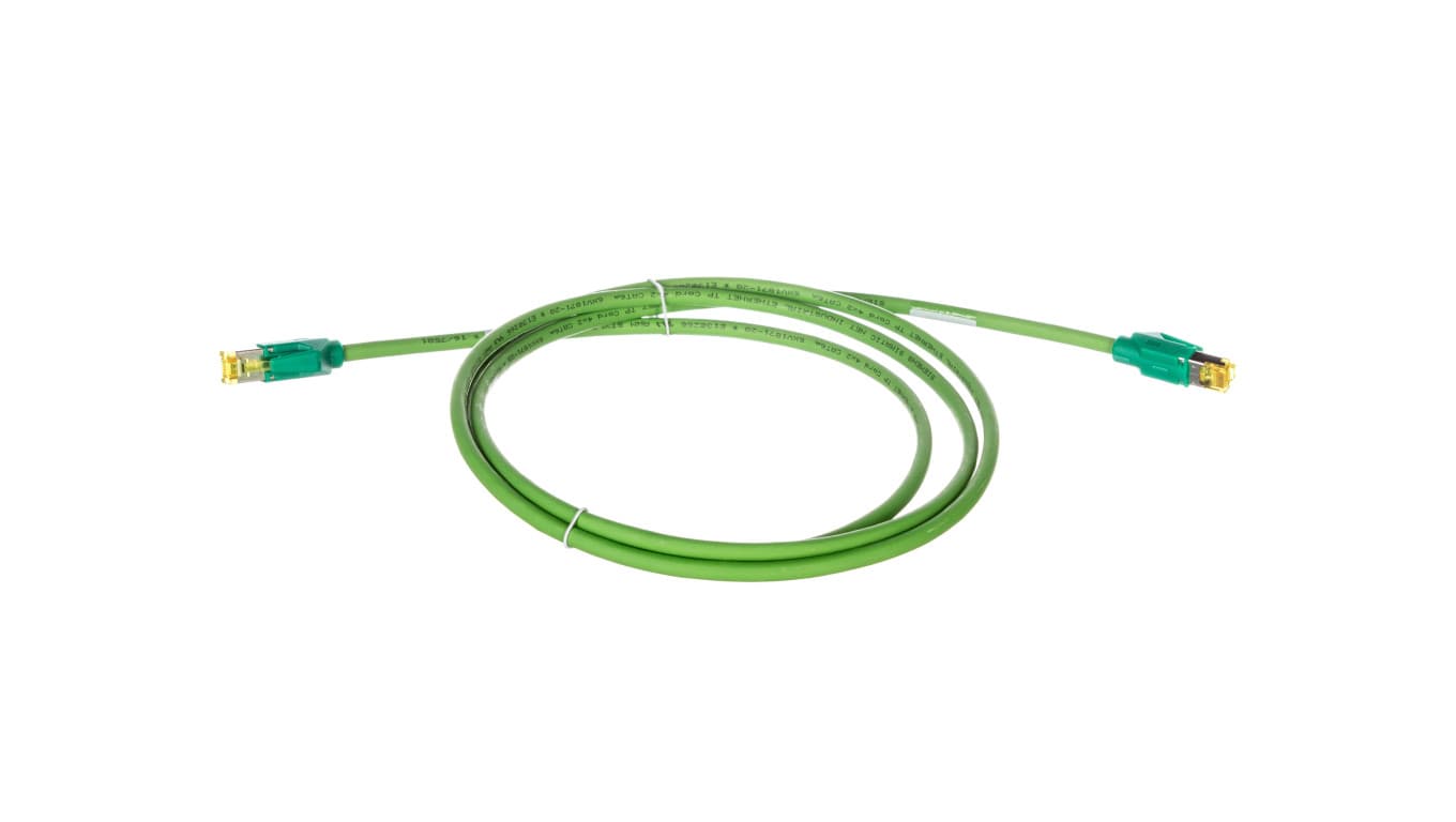 

Kabel krosowy (Patch Cord) SF/UTP kat.6A zielony /2 m/ 6XV1870-3QH20, Patch cord) sf/utp kat.6a zielony /2 m/ 6xv1870-3qh2