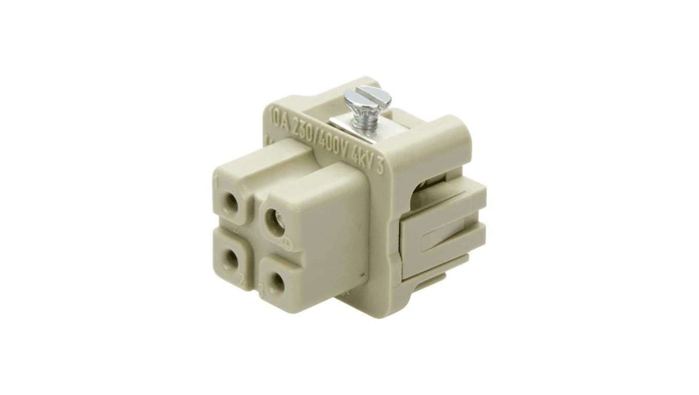 

Złacze śrubowe (wkład) (0,75-1,5 mm2) 3+PE żeńskie 230/400V 10A Han A 09200032711, 0.75-1.5 mm2) 3+pe żeńskie 230/400v 10a han a 0920003271