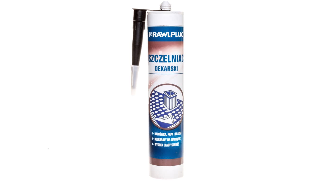 

Uszczelniacz kauczukowy dekarski czarny 300ml R-SL-DEK-07
