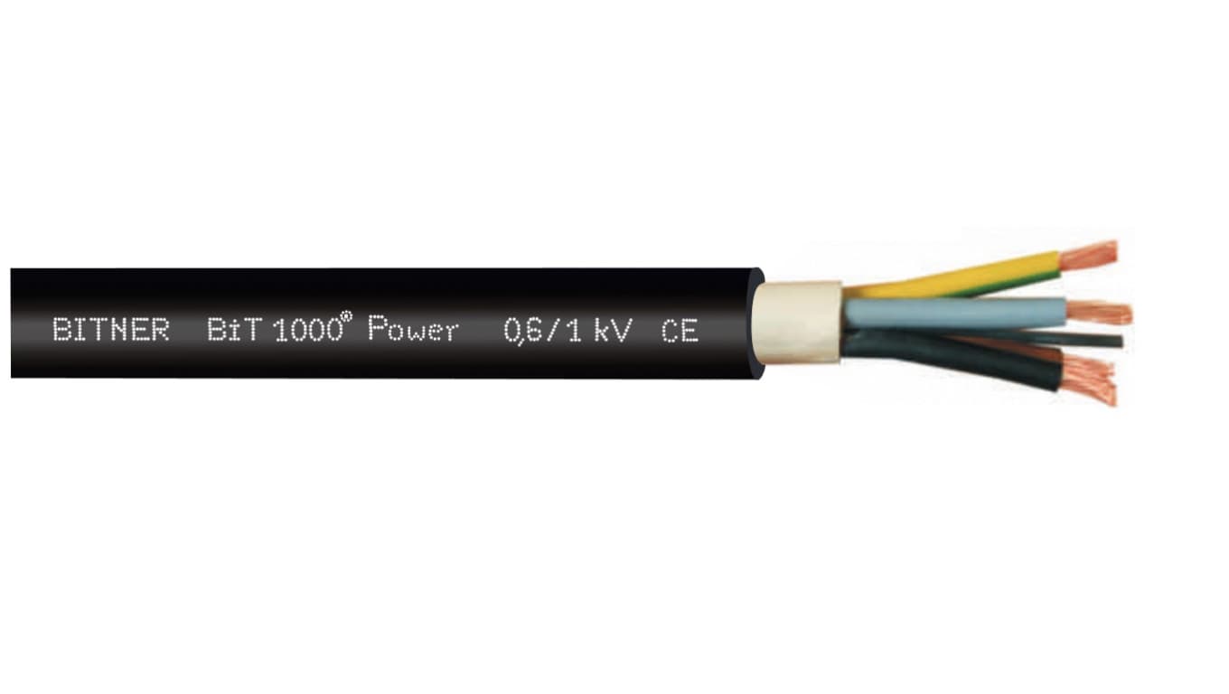 

Przewód zasilający BiT 1000 Power 4G10 0,6/1kV EM9077 klasa Eca /bębnowy/