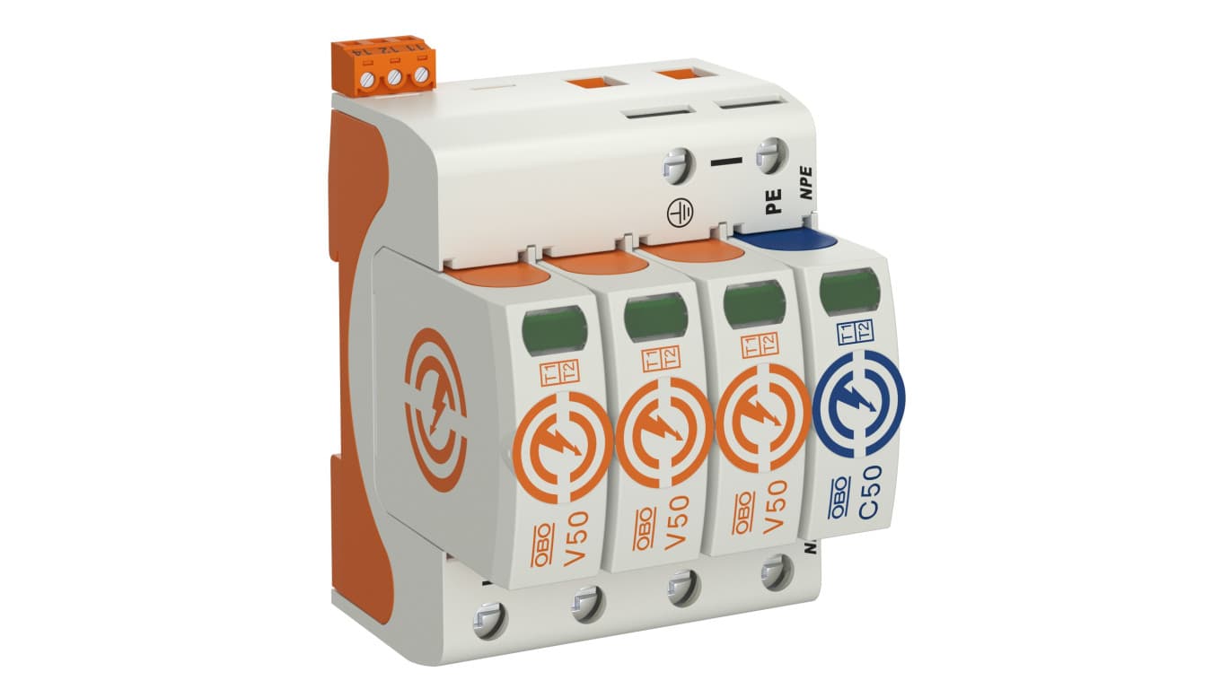 

Ogranicznik przepięć B+C Typ 1+2 3P+N 12,5kA 280V V50-3+NPE+FS-280 5093533