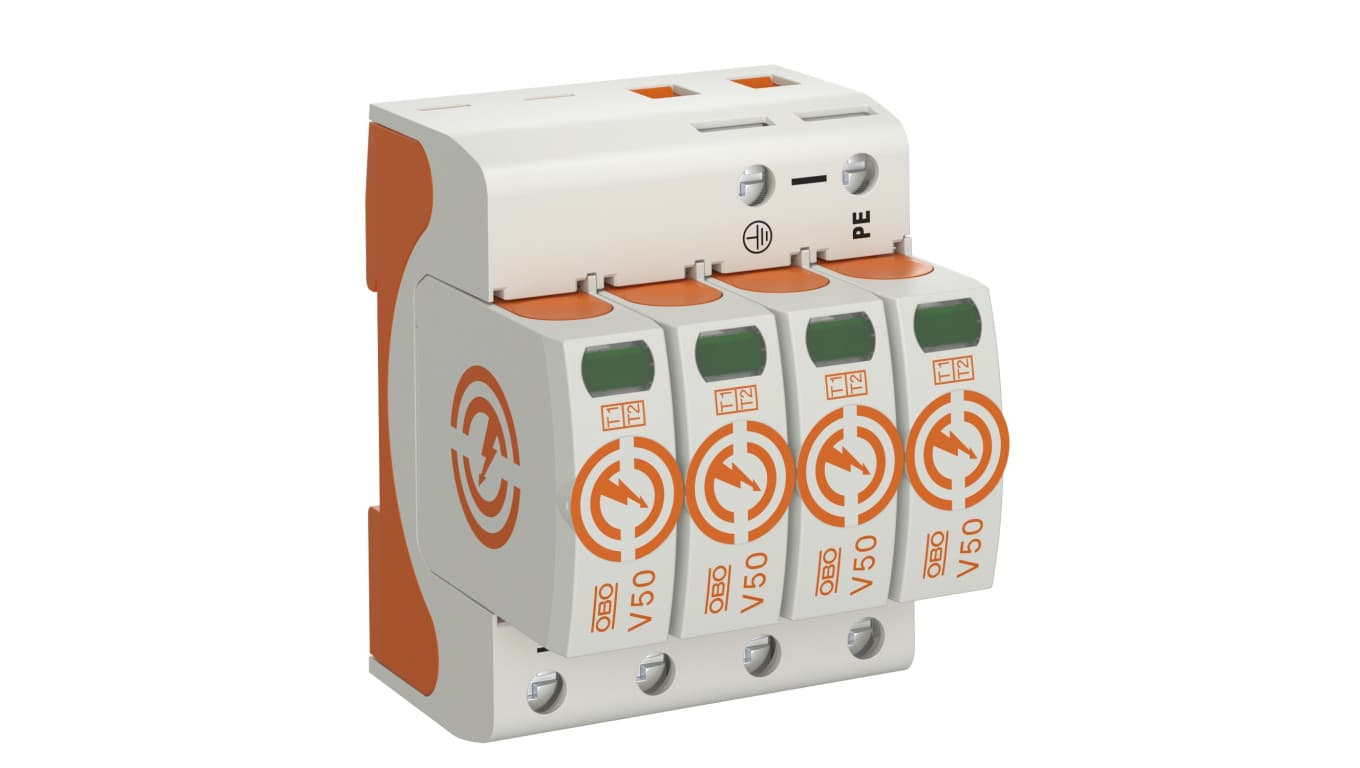 

Ogranicznik przepięć B+C Typ 1+2 4P 12,5kA 280V V50-4-280 5093513