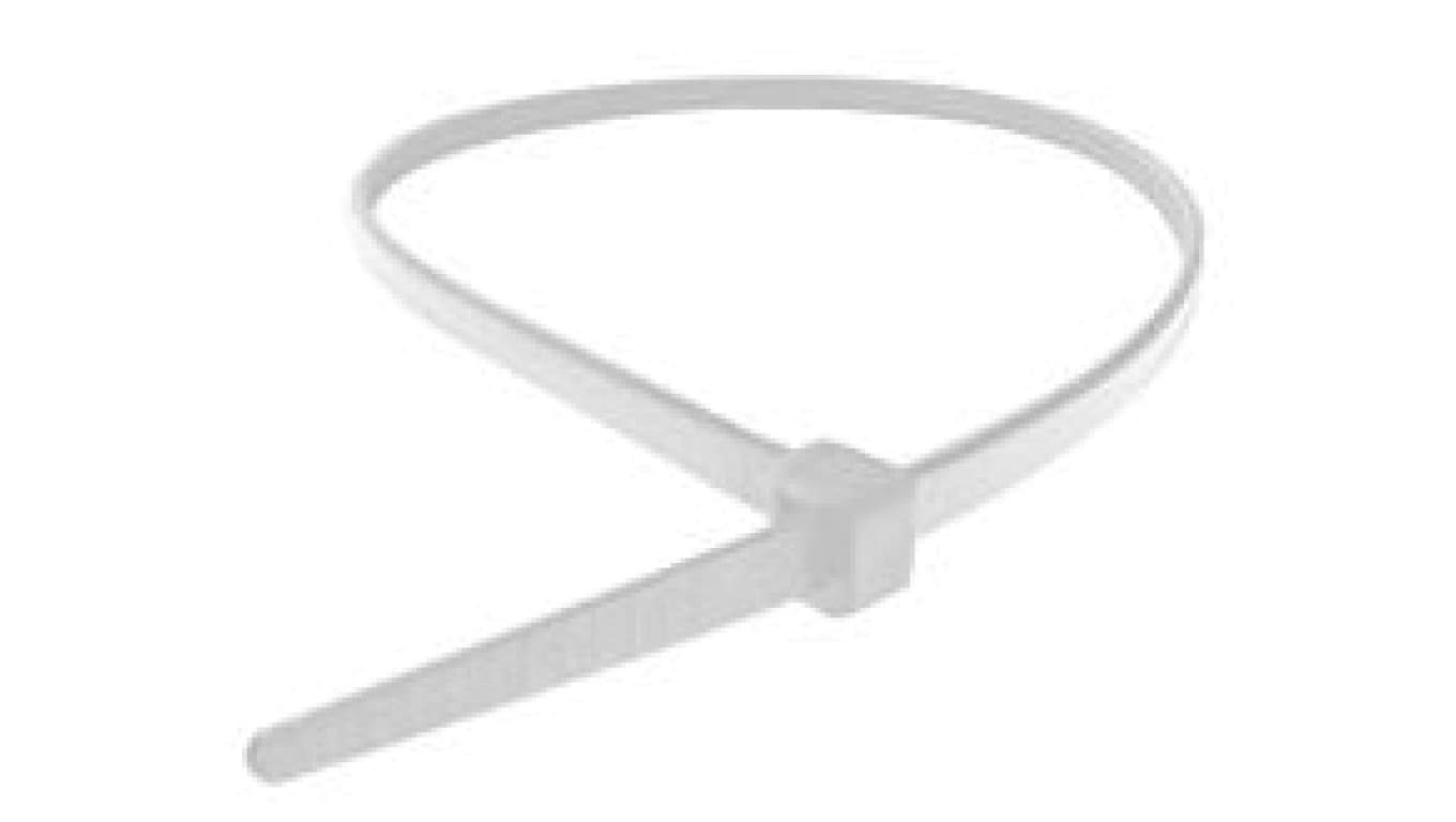 

Opaska kablowa 250x3,6 biała ITAline /100szt./