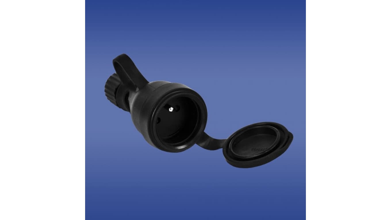 

Gniazdo przenośne gumowe 16A 2P+Z 230V IP44 FGG 51.226