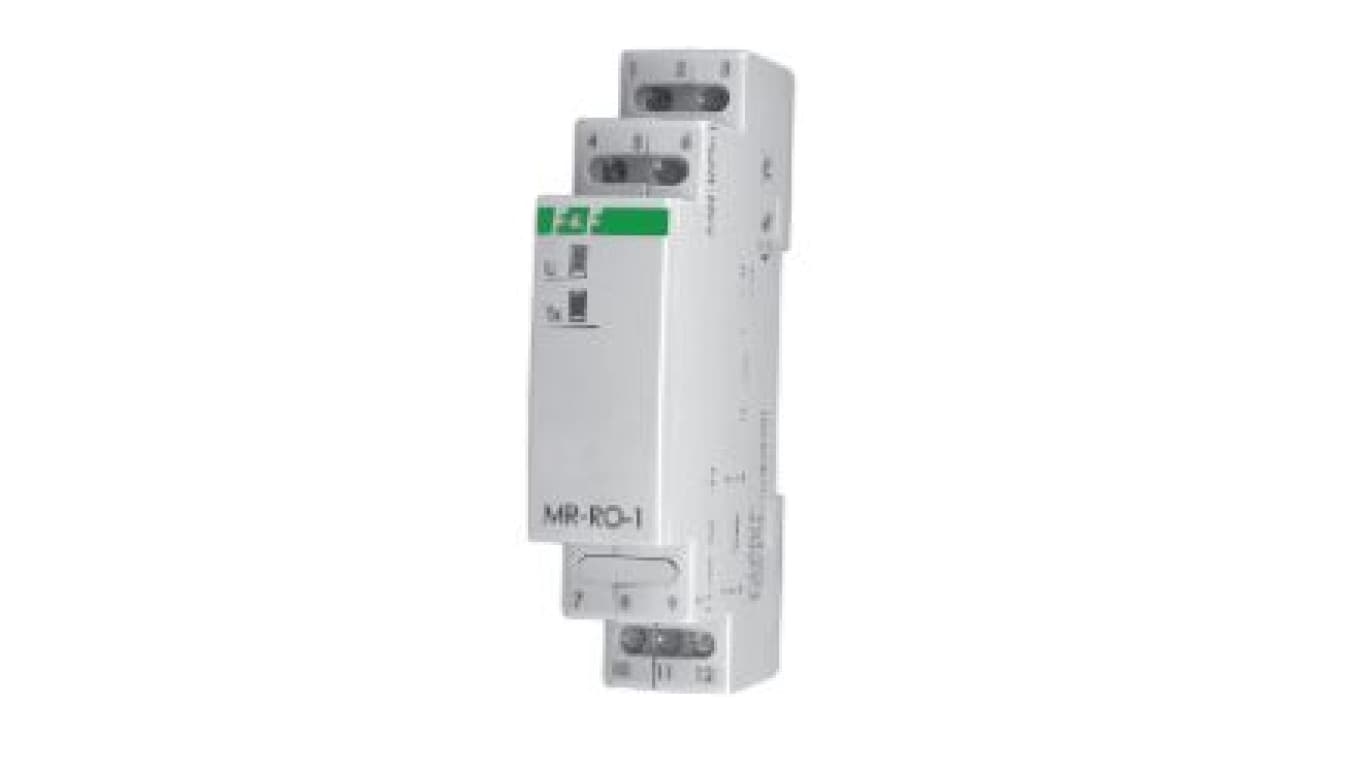 

Moduł rozszerzeń wyjść Przekaźnikowych 1P 16A z wyjściem MODBUS RTU MAX-MR-RO-1