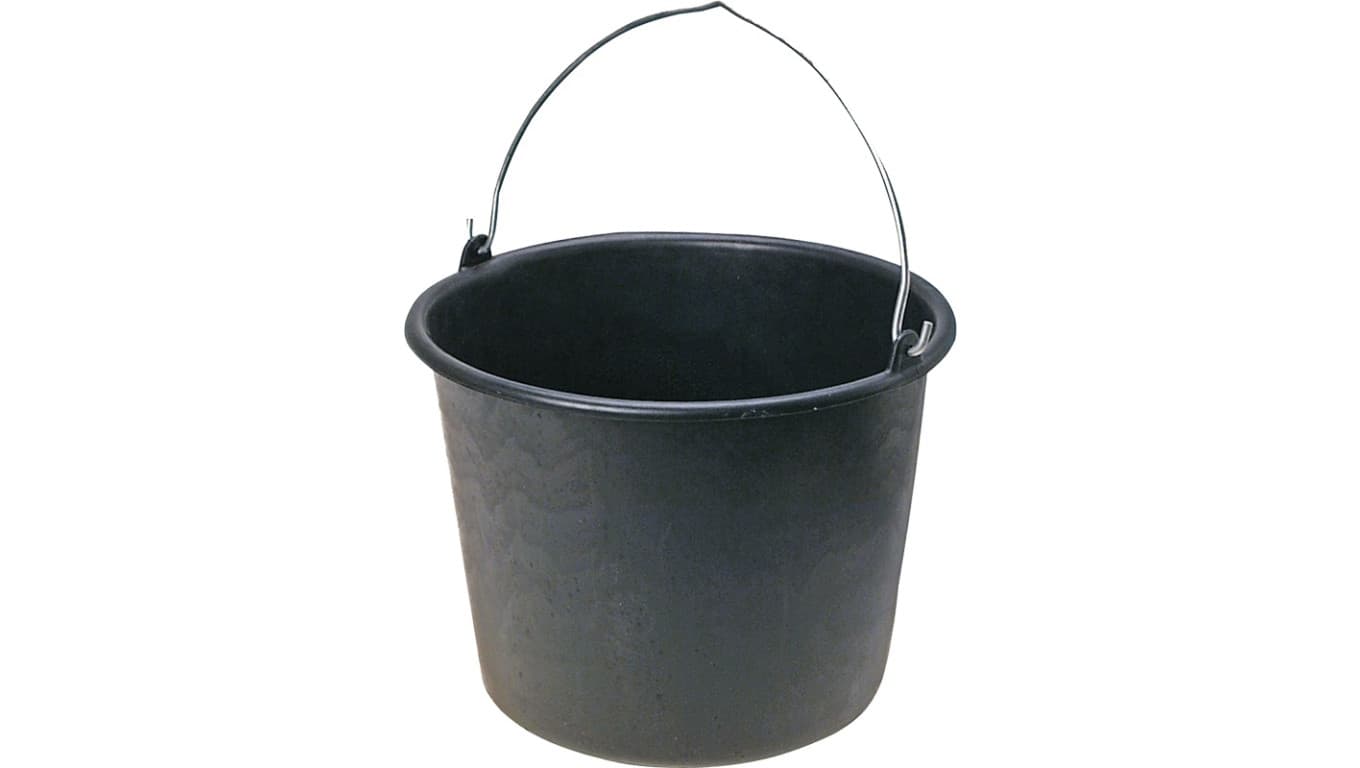 

Wiadro budowlane 12 l, metalowy uchwyt