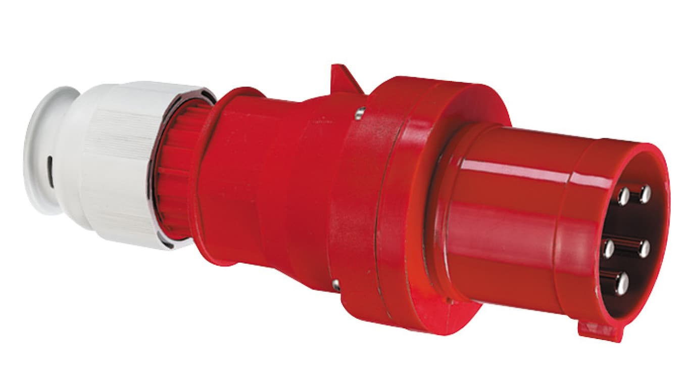 

Wtyczka MULTI-GRIP ECR 63A 5p 400V 6h IP44 21590