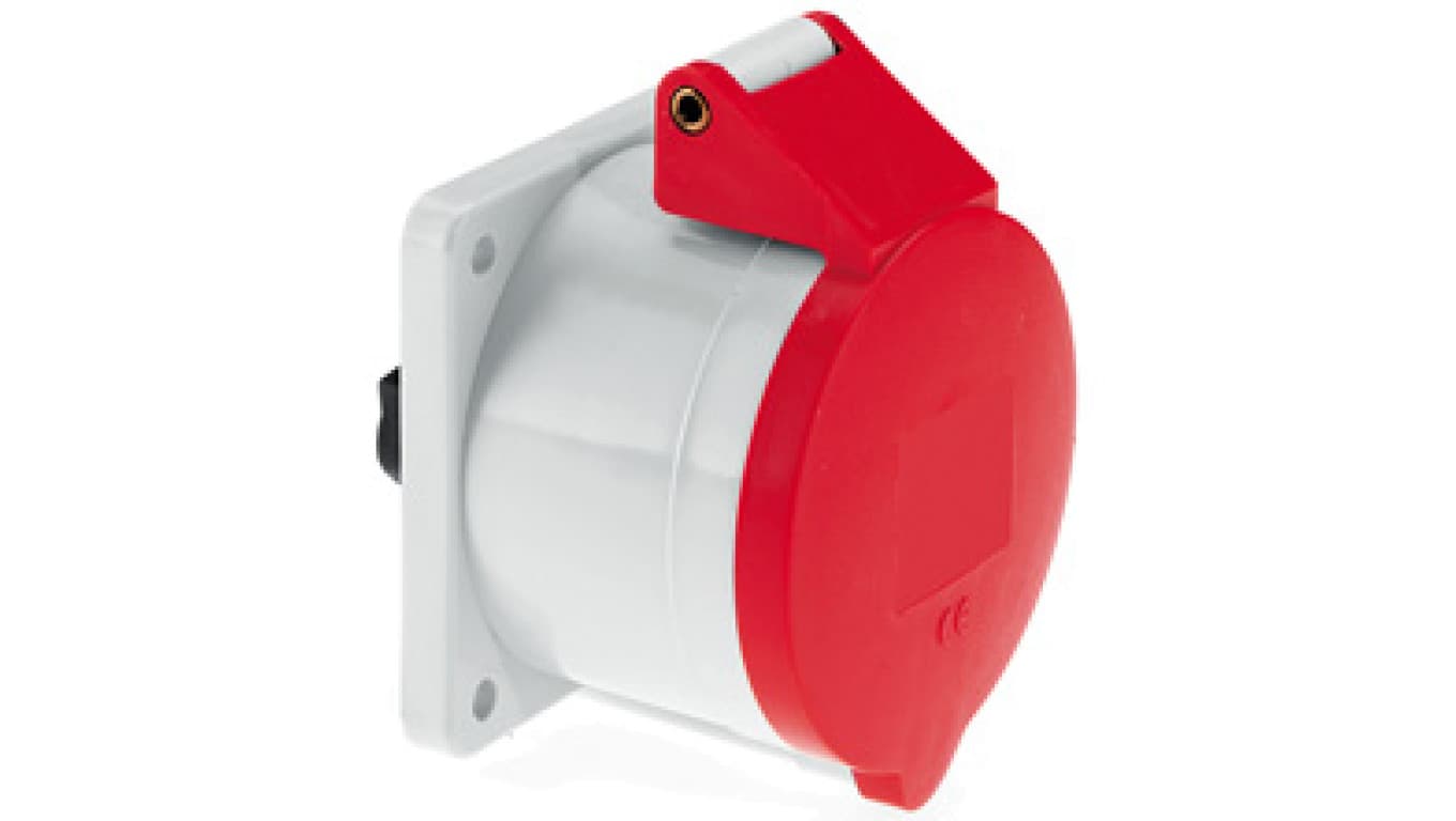 

Gniazdo tablicowe TE proste 16A 7p 400V 6h IP44 13327