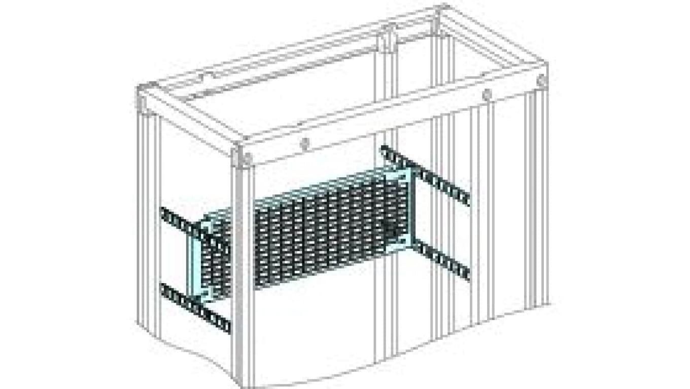 

Prisma Plus, System P, płyta montażowa perforowana, 6 modułów 03572