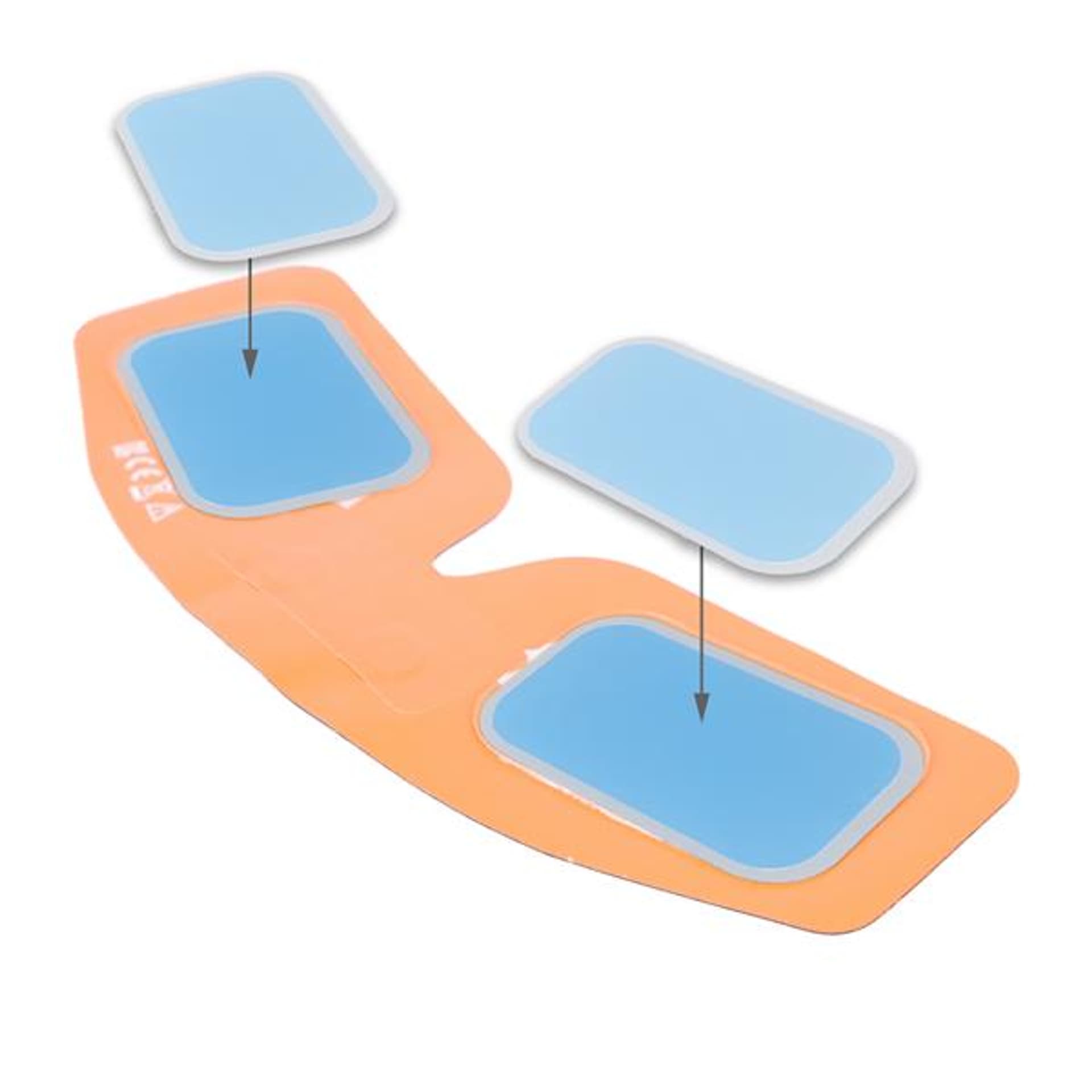 

GEL PADS 12 NAKŁADKI ŻELOWE DO ELEKTROSTYMULATORÓW NN HMS