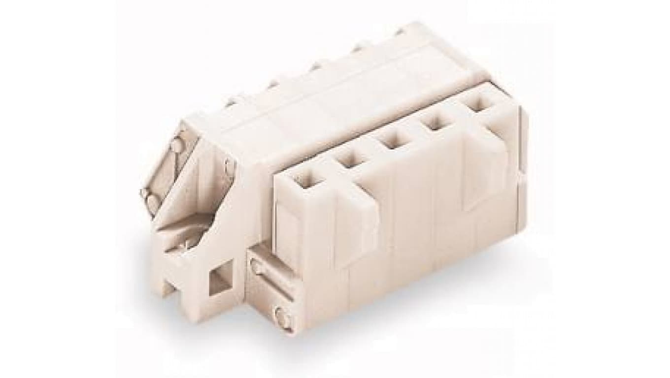 

Gniazdo MCS-MIDI Classic kątowe 5-biegunowe jasnoszare raster 5mm 721-305/031-000