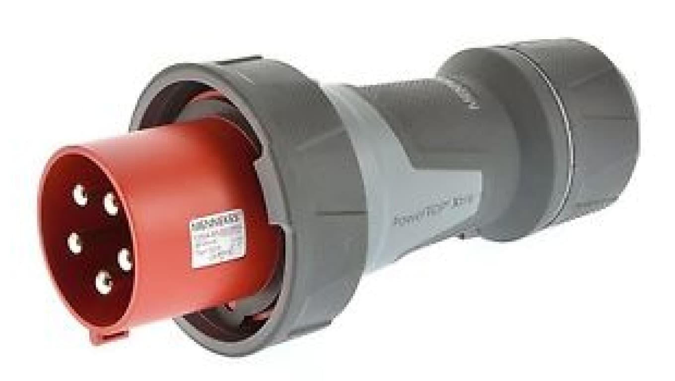 

Wtyczka PowerTOP Xtra 125A 5p 6h 400V IP67 zaciski śrubowe styki niklowane MEN13225
