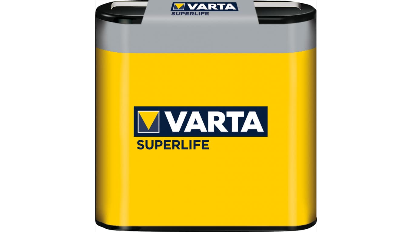 

Bateria Płaska VARTA Superlife 3R12 4.5V ZN/CA 1sz