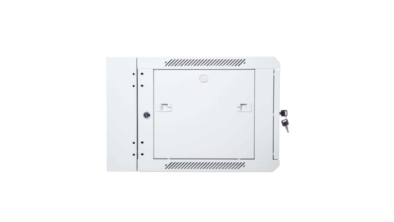

Szafa krosowa wisząca dzielona 19 cali 6U 600x368x550 szara DN-WD19 06U/550
