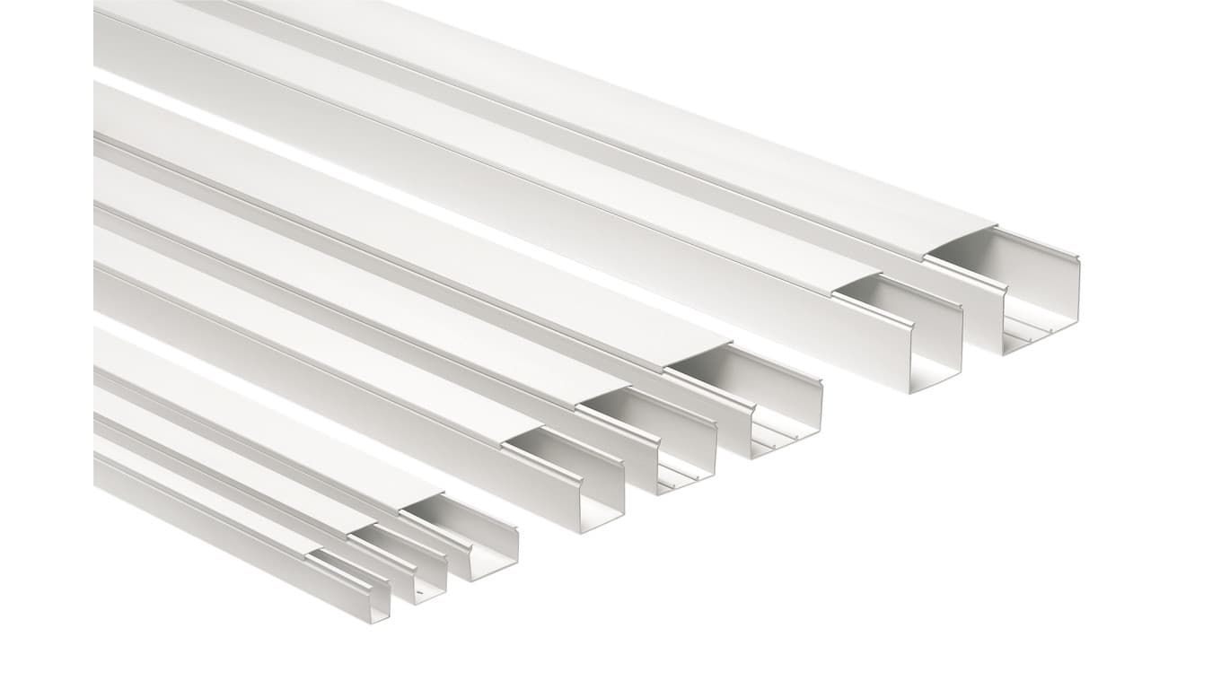 

Kanał kablowy z pokrywą CP 100x40 biały /2m/ ECCP10040B