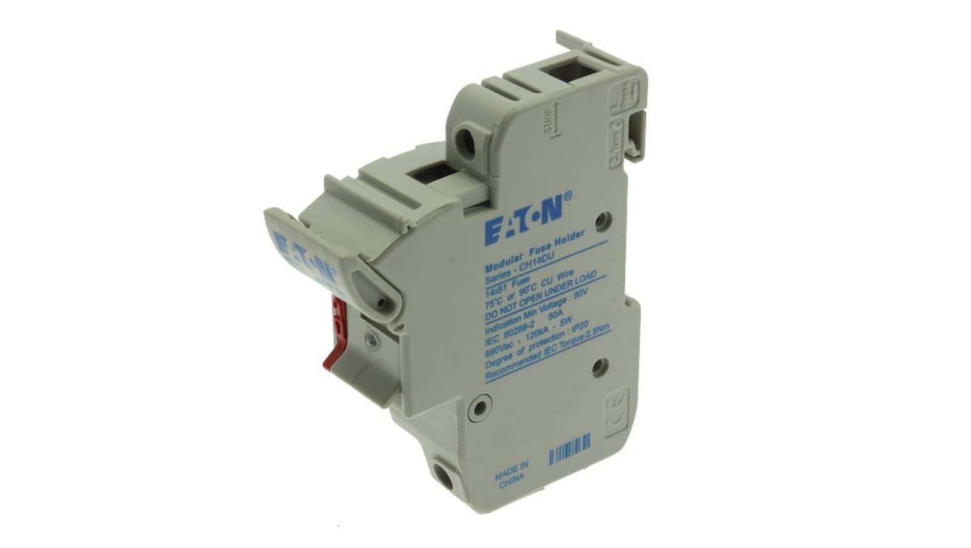 

Podstawa wkładki cylindrycznej 14x51mm, 1P, 50A, 690V AC CH141DU