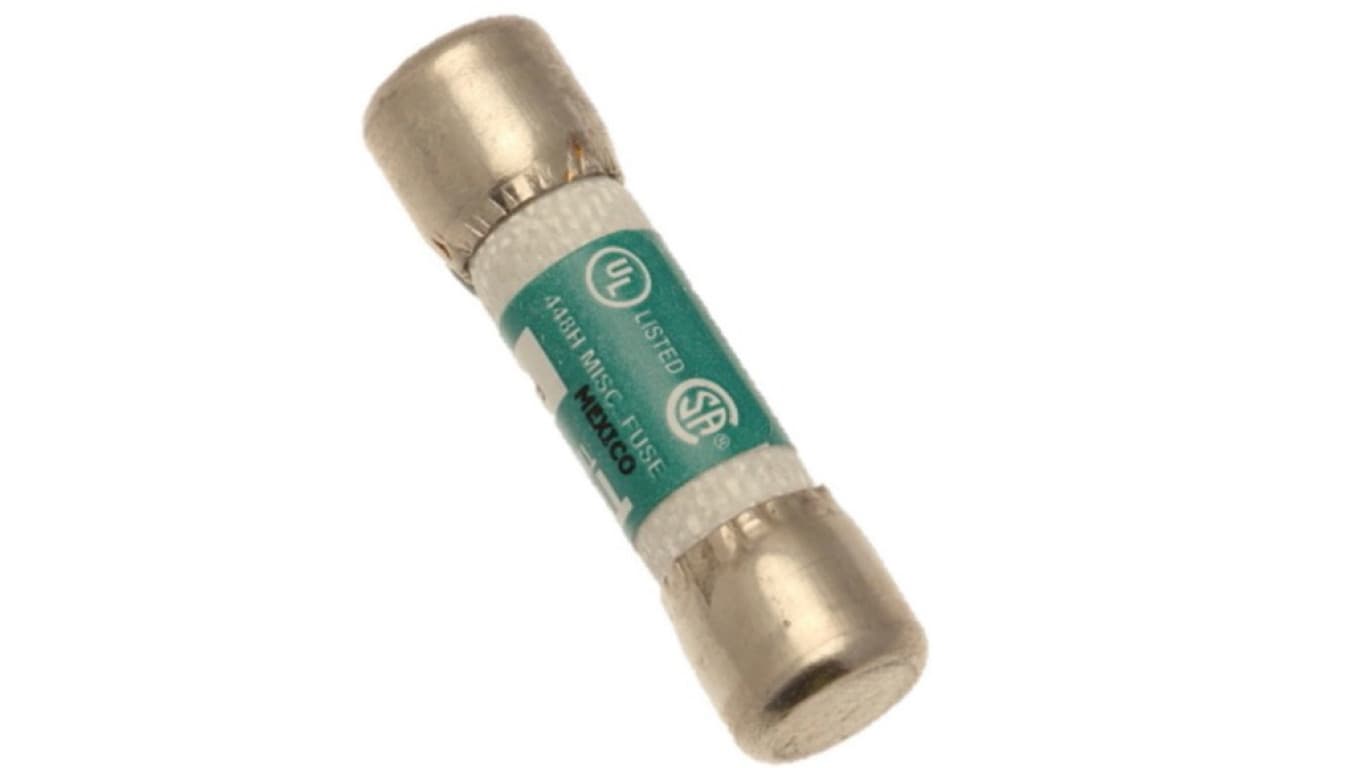 

Wkładka bezpiecznikowa cylindryczna 10,3x38,1mm 10A 600V AC zwłoczna FNQ-10