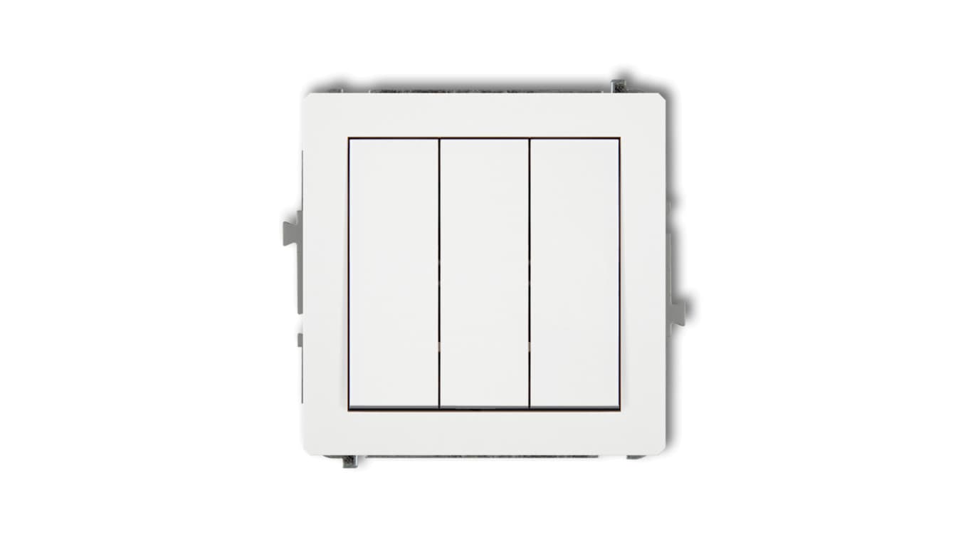 

DECO Łącznik potrójny biały DWP-7