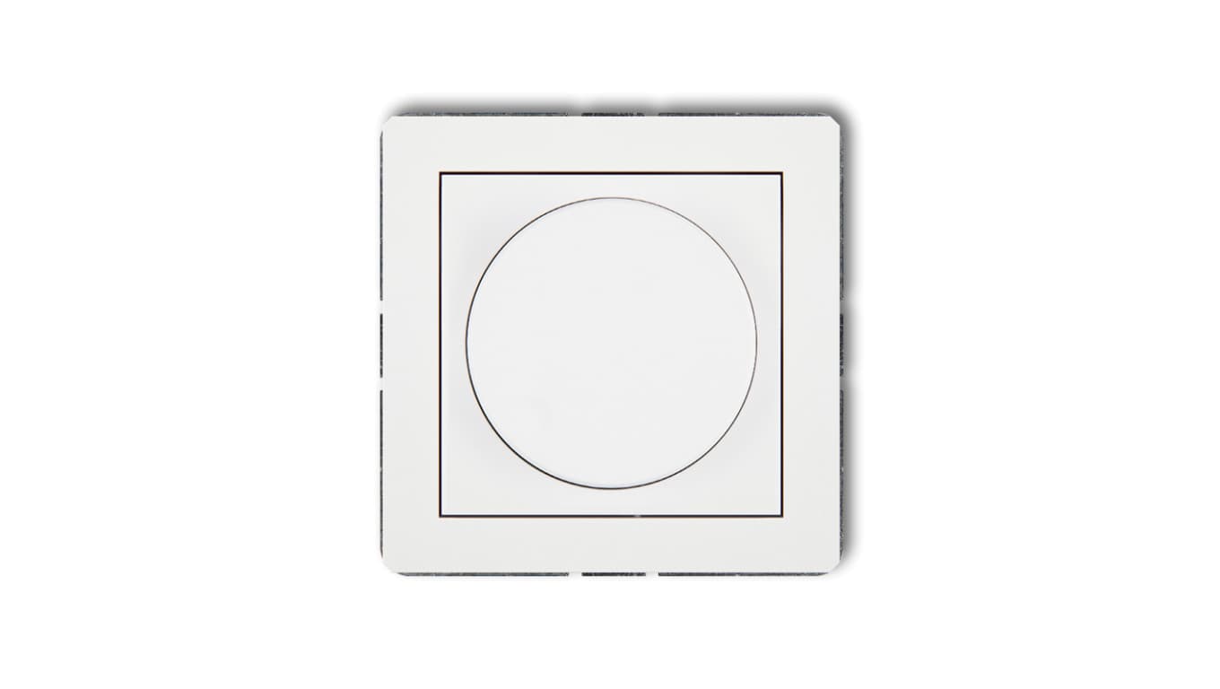 

DECO Ściemniacz elektroniczny przyciskowo-obrotowy do lamp LED biały DRO-2