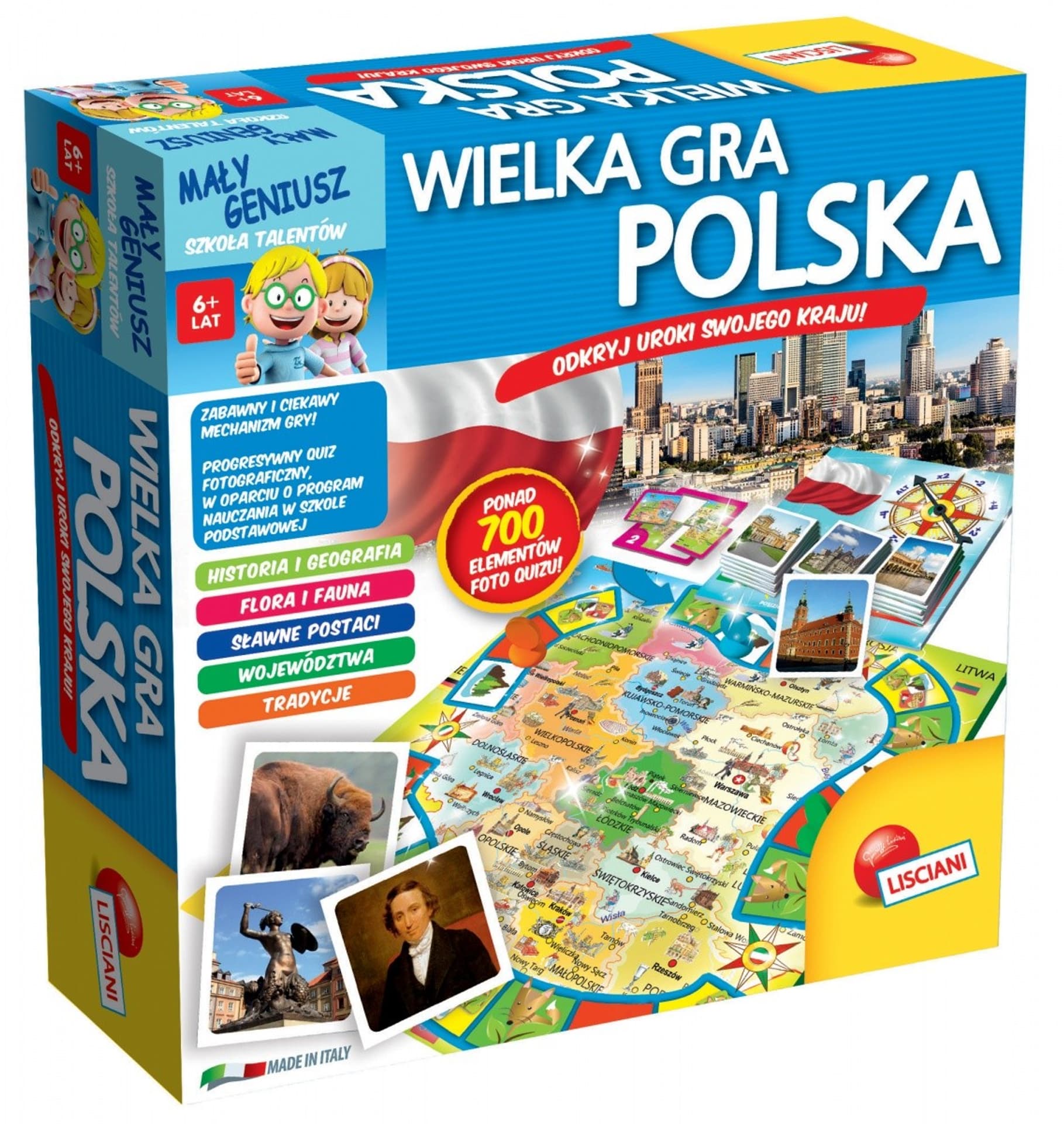 

Mały Geniusz, Wielka gra - Polska