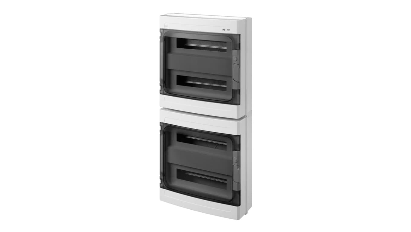 

Rozdzielnica modułowa hermetyczna 4x18 natynkowa EP-LUX PLUS RN 4/72 (obudowy łączone 2x2x36mod) (N+PE) IP65 szara 1964-01, N+pe) ip65 szara 1964-0