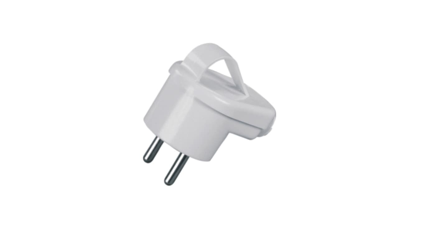 

Wtyczka kątowa z/u 16A 250V z uchem rozbieralna biała WT-16Z/BIAŁY