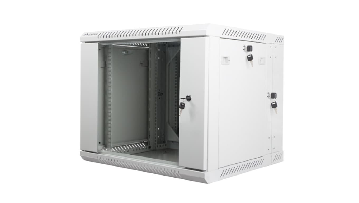 

Szafa instalacyjna wisząca dwusekcyjna 19'' 9U 600X600mm szara