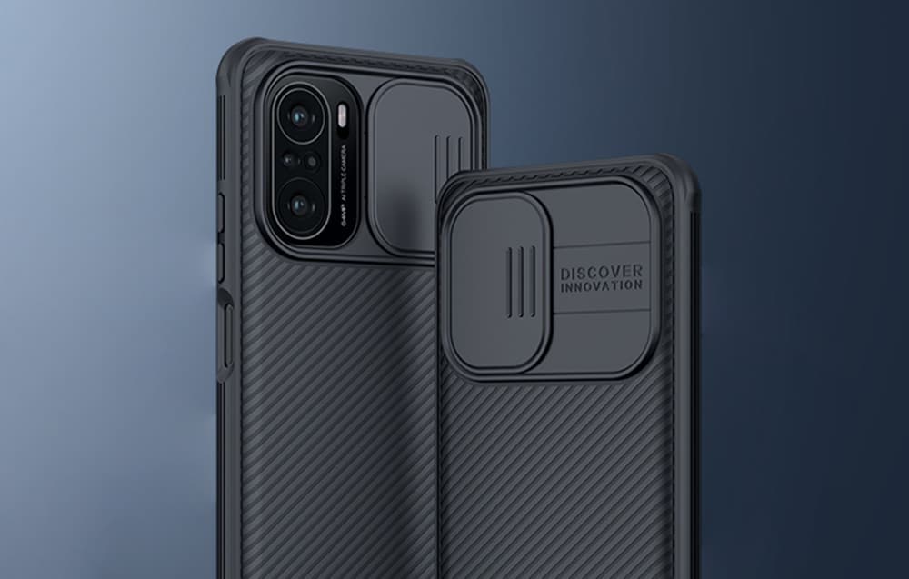 

Etui Nillkin CamShield do Xiaomi Redmi K40 / Pro / Pro+ / Mi 11i / Poco F3 / 11X / 11X Pro (czarne)