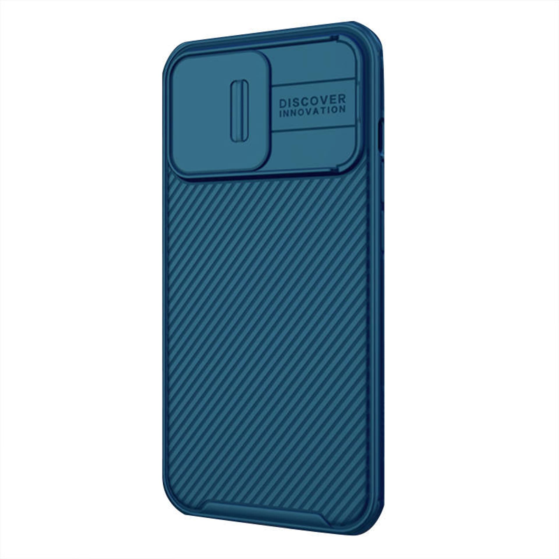 

Etui Nillkin CamShield Pro do iPhone 13 Pro (niebieskie)