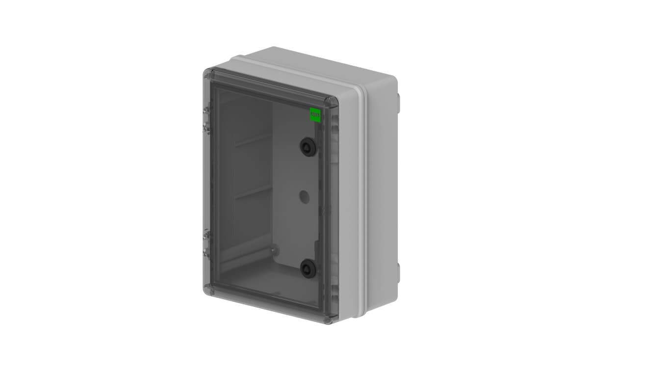 

Szafka rozdzielcza hermetyczna INDUSTRIAL SR1 252x352x142mm 400V IP65 transparentna 2753-01