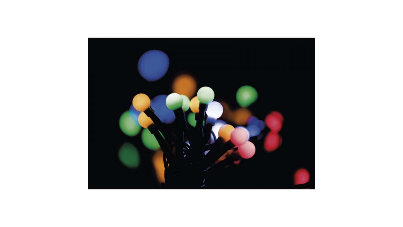 

Lampki choinkowe XMAS CHERRY TIMER 6W 300LED 30m IP44 multikolor D5AM04