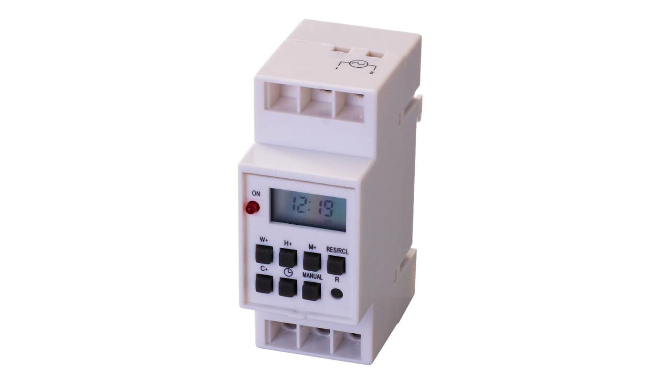 

Programator czasowy cyfrowy 16A 7-dniowy EPC7D