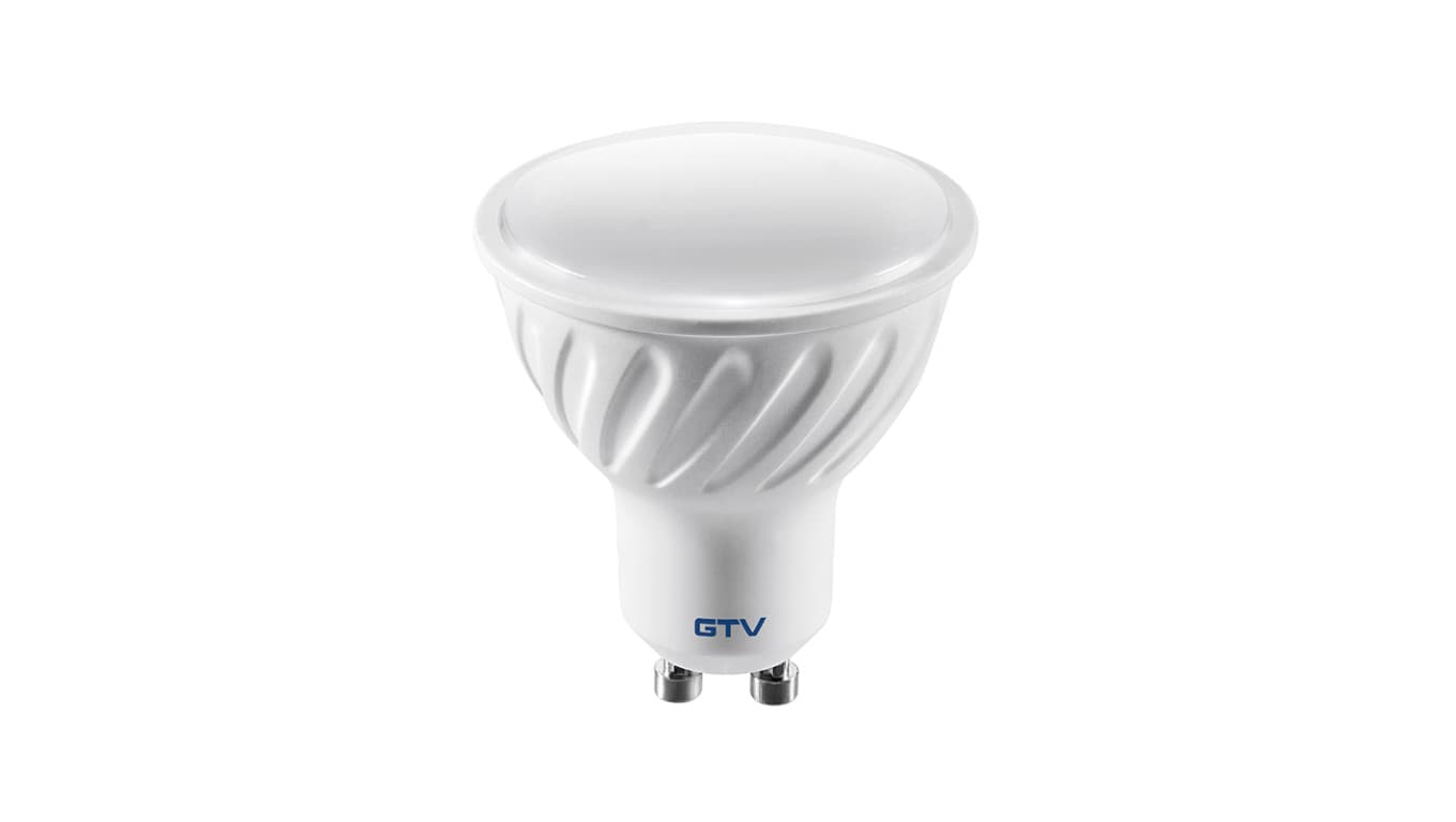 

Żarówka LED SMD 2835 GU10 6W 440lm 3000K AC 220-240V 50-60Hz 120st. LD-PC6010-30