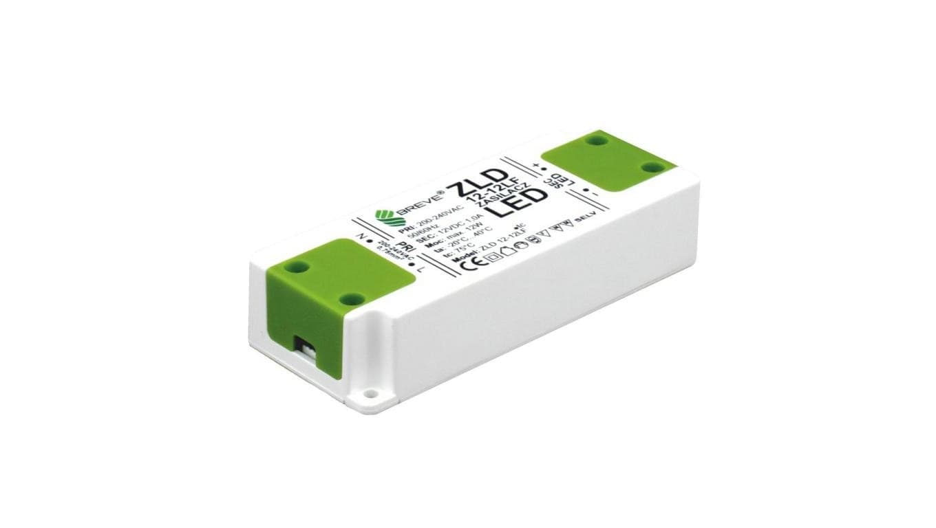 

Zasilacz LED 12V DC 12W ZLD 12-12LF 1,0A 19712-9027