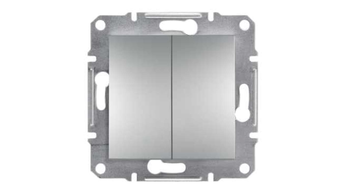 

ASFORA Łącznik świecznikowy bez ramki aluminium EPH0300161