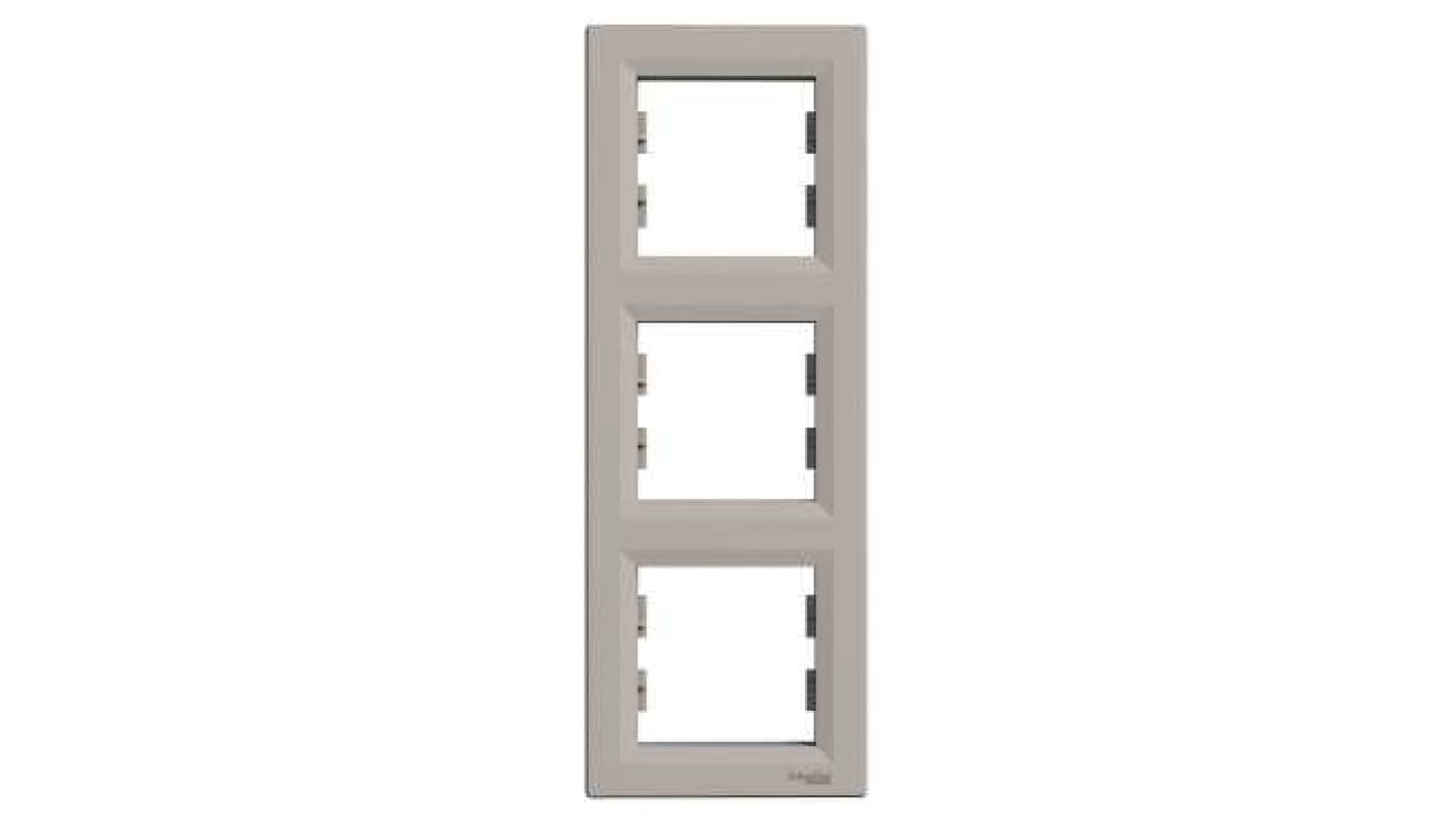 

ASFORA Ramka 3-krotna pionowa brąz EPH5810369