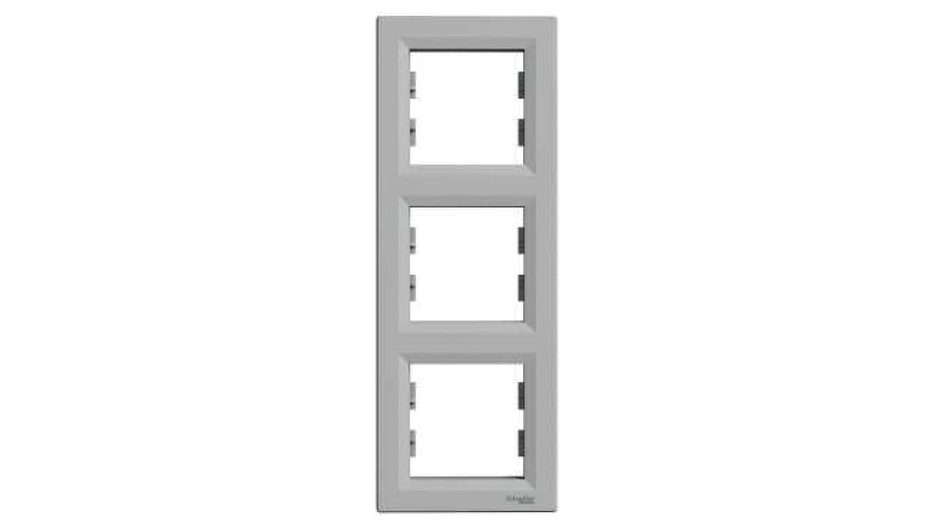 

ASFORA Ramka 3-krotna pionowa aluminium EPH5810361