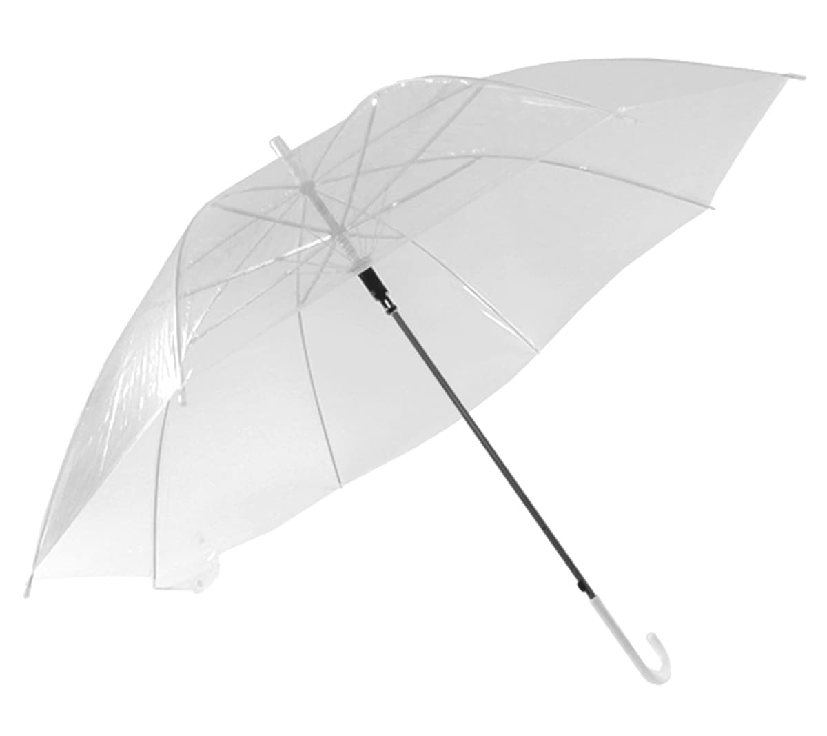 

BQ13A Parasol przezroczysty biały