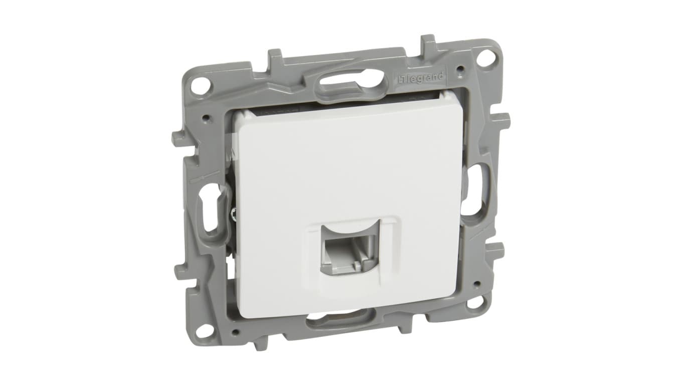 

NILOE Gniazdo telefoniczne RJ 11 białe 764569