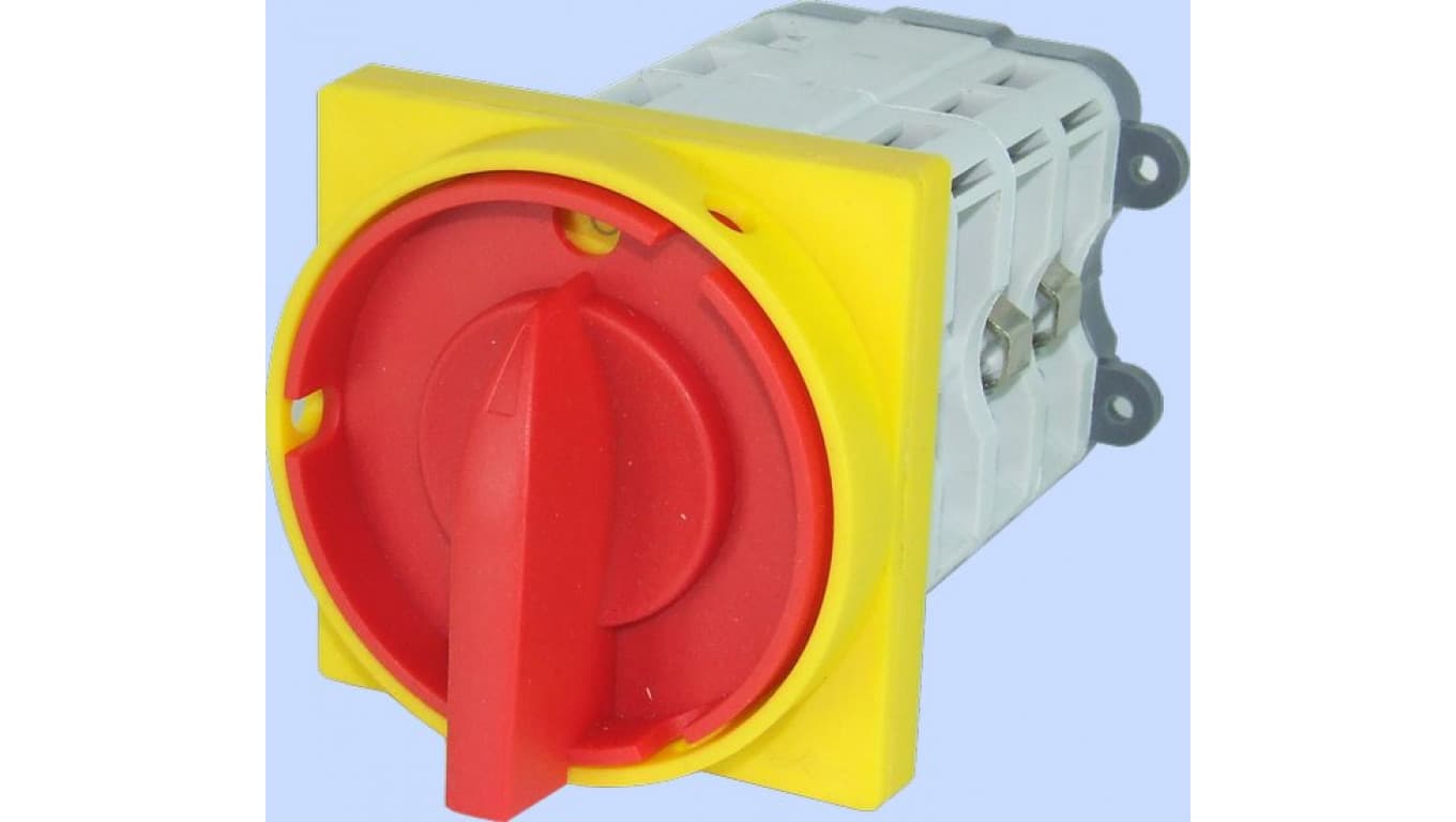 

Łącznik krzywkowy L-0-P 3P 100A z płytką na kłódkę IP65 ŁK 100-45 910748