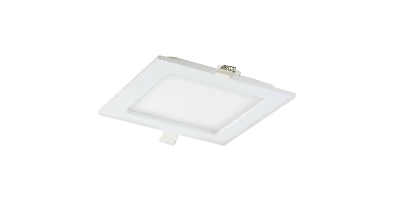 

AKMAN LED 9W, oprawa downlight, podtynkowa, kwadratowa, 480lm, 4000K, biała, wbudowany zasilacz LED